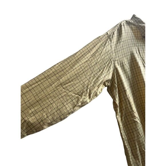 L.L bean yellow plaid button down shirt size‎ XL tall - Picture 2 of 4